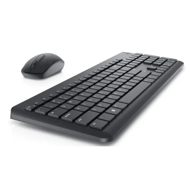 Zestaw bezprzewodowy klawiatura i mysz Dell KM3322W (580-AKFZ) czarny