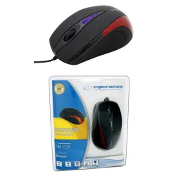 Mysz przewodowa Esperanza SIRIUS EM102R optyczna czerwona