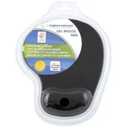 Podkładka pod mysz Esperanza EA137K żelowa czarna