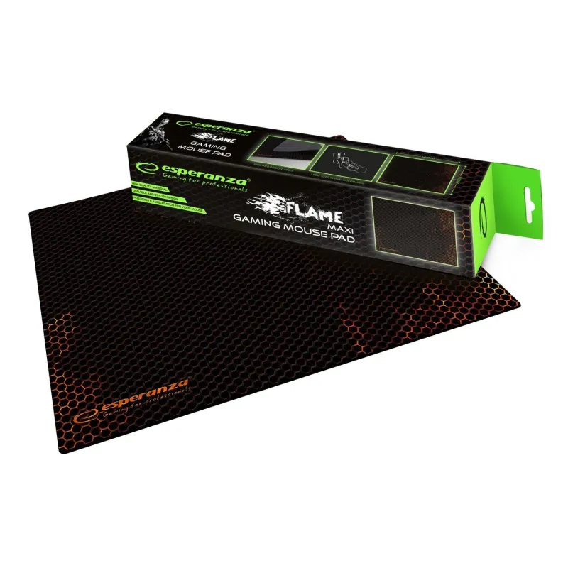 Podkładka pod mysz Esperanza EGP103R Gaming Flame maxi
