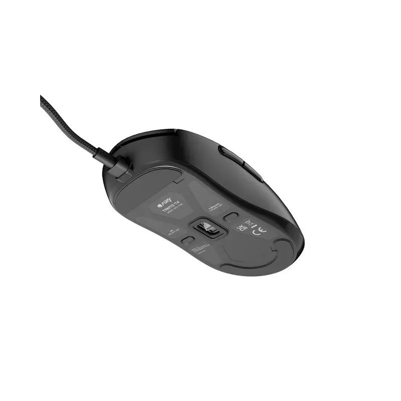 Mysz przewodowa Fury Tanto T4 RGB dla graczy 12000 DPI | PartsPC.pl