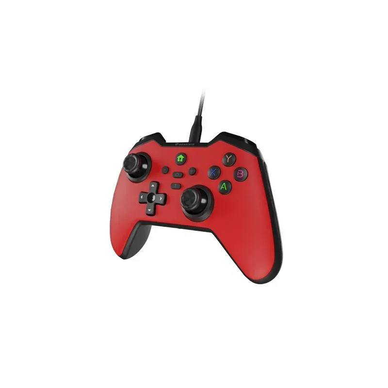 Gamepad Genesis Mangan 300 przewodowy do PC/SWITCH/MOBILE cz… | PartsPC.pl