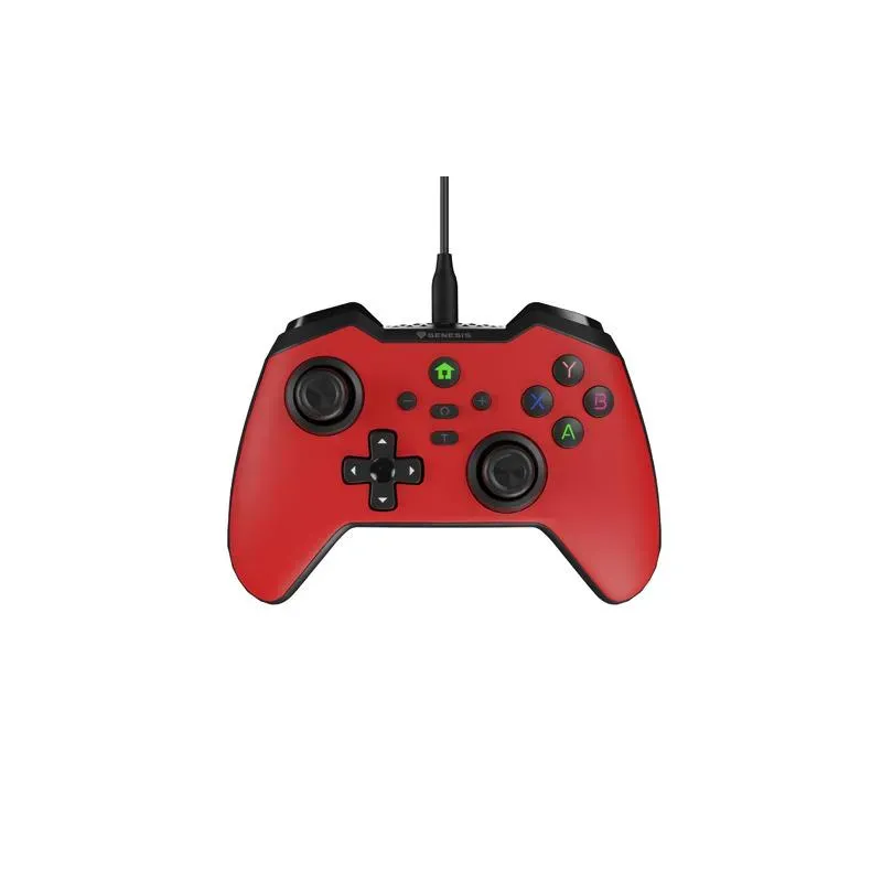 Gamepad Genesis Mangan 300 przewodowy do PC/SWITCH/MOBILE cz… | PartsPC.pl