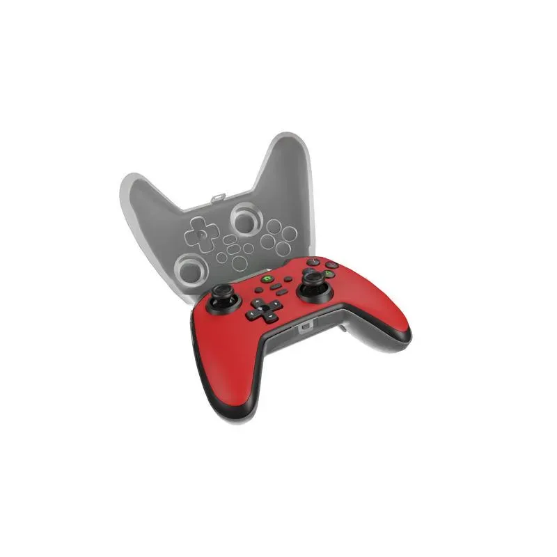 Gamepad Genesis Mangan 400 bezprzewodowy do PC/SWITCH/MOBILE czerwony