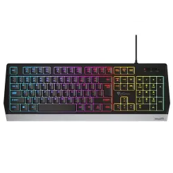Klawiatura przewodowa Genesis Rhod 300 RGB Gaming czarna