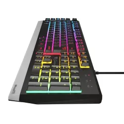 Klawiatura przewodowa Genesis Rhod 300 RGB Gaming czarna