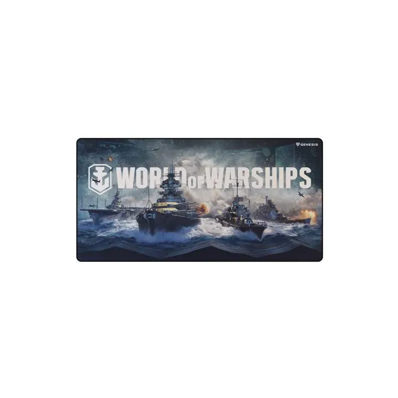 Podkładka pod mysz Genesis Carbon 500 Maxi WOWS Armada 900x450mm