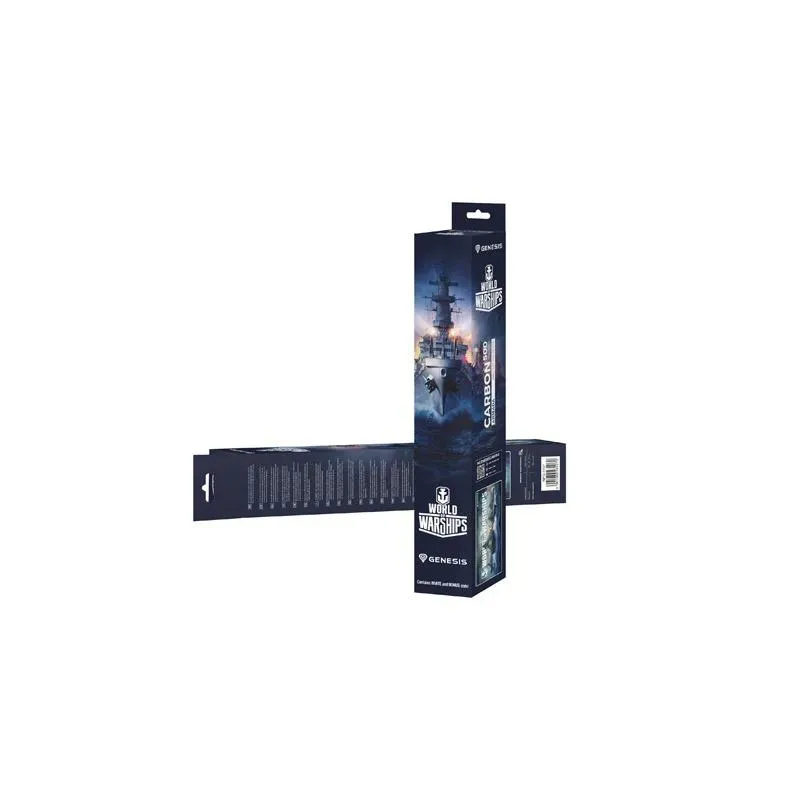 Podkładka pod mysz Genesis Carbon 500 Maxi WOWS Armada 900x450mm