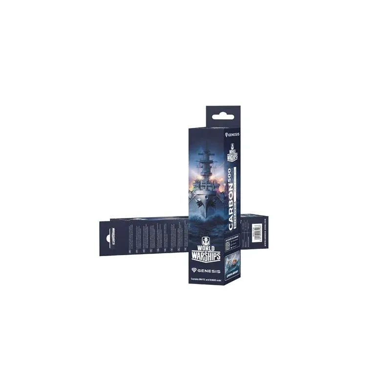 Podkładka pod mysz Genesis Carbon 500 M WOWS Błyskawica 300x250mm