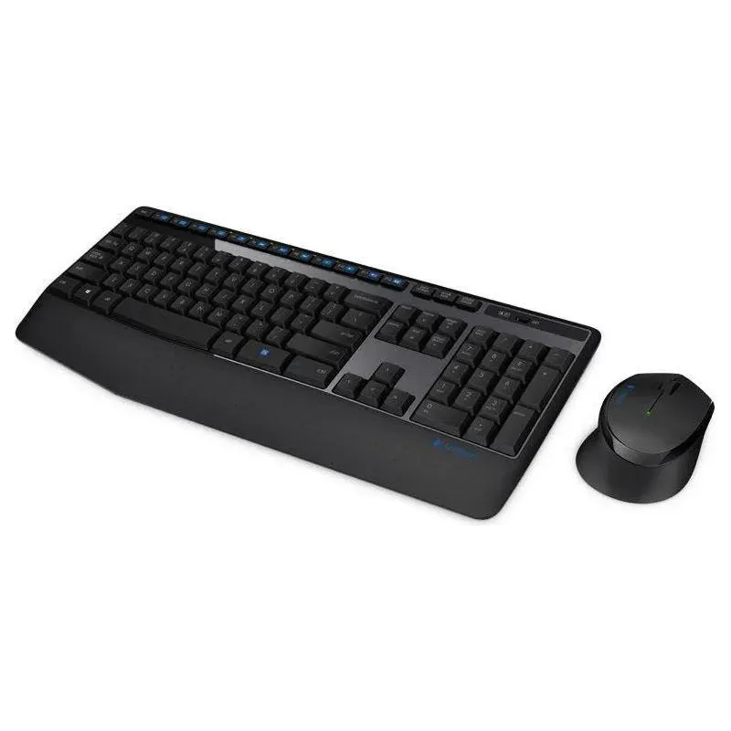 Zestaw bezprzewodowy klawiatura + mysz Logitech Wireless Combo MK345 czarny