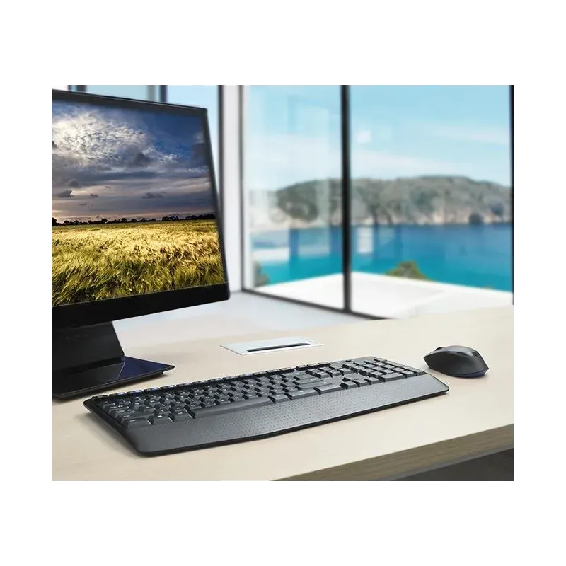 Zestaw bezprzewodowy klawiatura + mysz Logitech Wireless Combo MK345 czarny