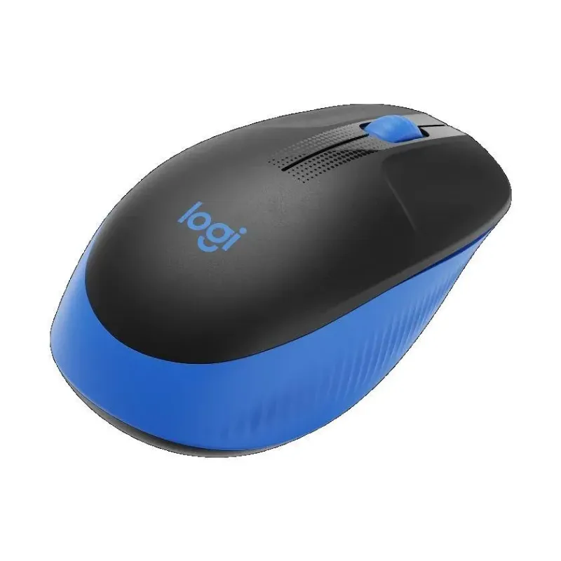 Mysz bezprzewodowa Logitech M190 optyczna niebieska | PartsPC.pl