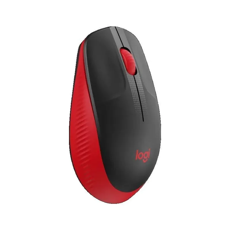 Mysz bezprzewodowa Logitech M190 optyczna czerwona