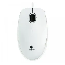 Mysz przewodowa Logitech B100 optyczna biała