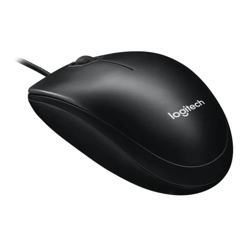 Mysz przewodowa Logitech M100 optyczna czarna