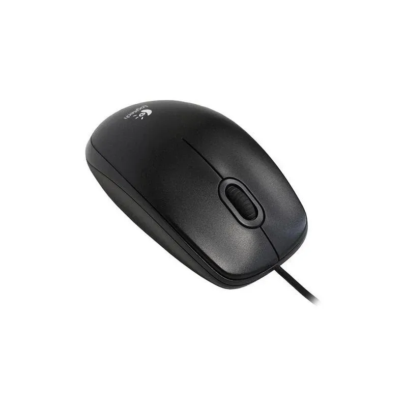 Mysz przewodowa Logitech B100 OEM optyczna czarna