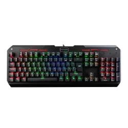 Klawiatura przewodowa Modecom Volcano HAMMER RGB Gaming mechaniczna