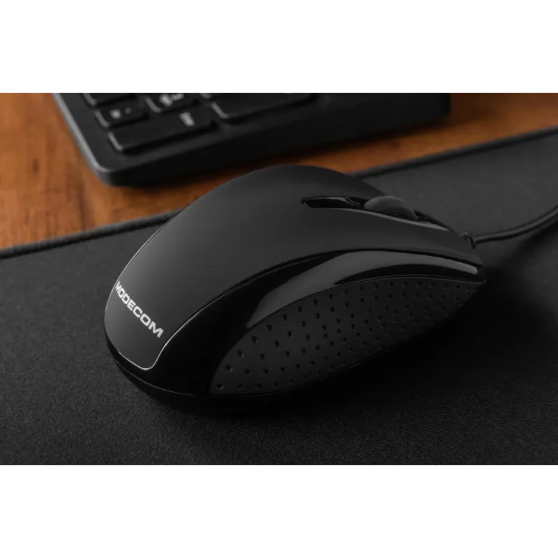 Mysz przewodowa Modecom MC-M4 optyczna czarna