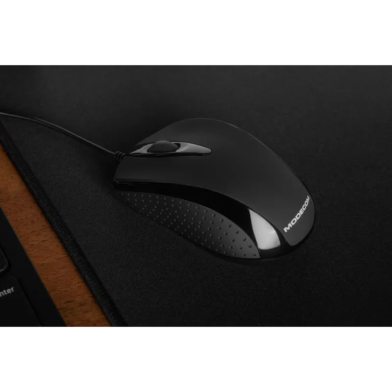 Mysz przewodowa Modecom MC-M4 optyczna czarna