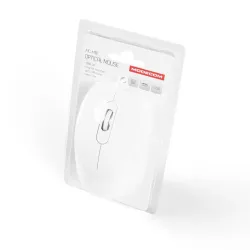 Mysz przewodowa Modecom MC-M10 optyczna biała