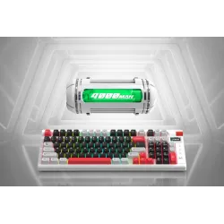 Klawiatura bezprzewodowa Monka STORM KG991W mechaniczna bluetooth + 2.4 GHz