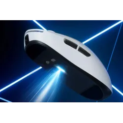 Mysz bezprzewodowa Monka PRIME optyczna 26000dpi 2.4 GHz + Bluetooth biała