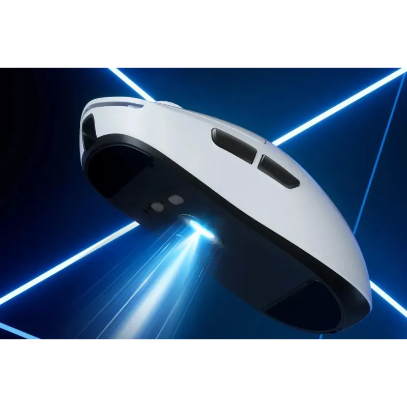 Mysz bezprzewodowa Monka PRIME optyczna 26000dpi 2.4 GHz + Bluetooth biała