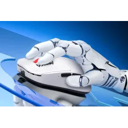 Mysz bezprzewodowa Monka PRIME optyczna 26000dpi 2.4 GHz + Bluetooth biała