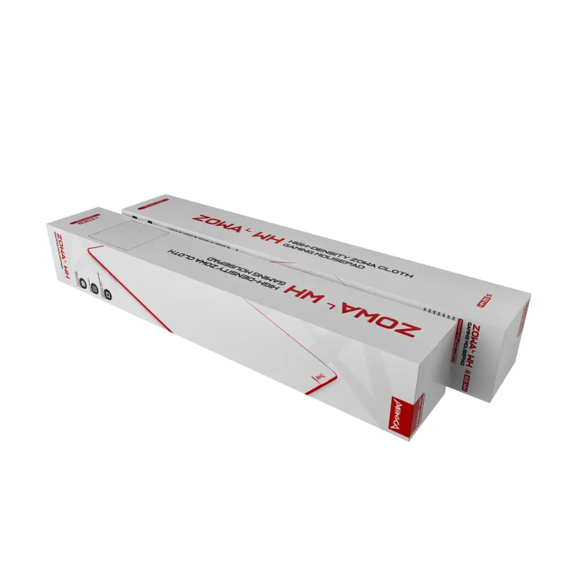 Podkładka Monka ZOWA L 450x400x3,5 mm biała gaming