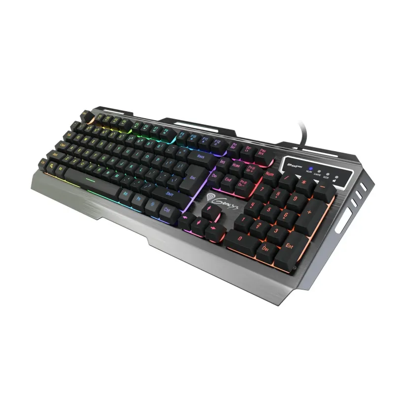Klawiatura przewodowa Genesis Rhod 420 Gaming podświetlenie RGB