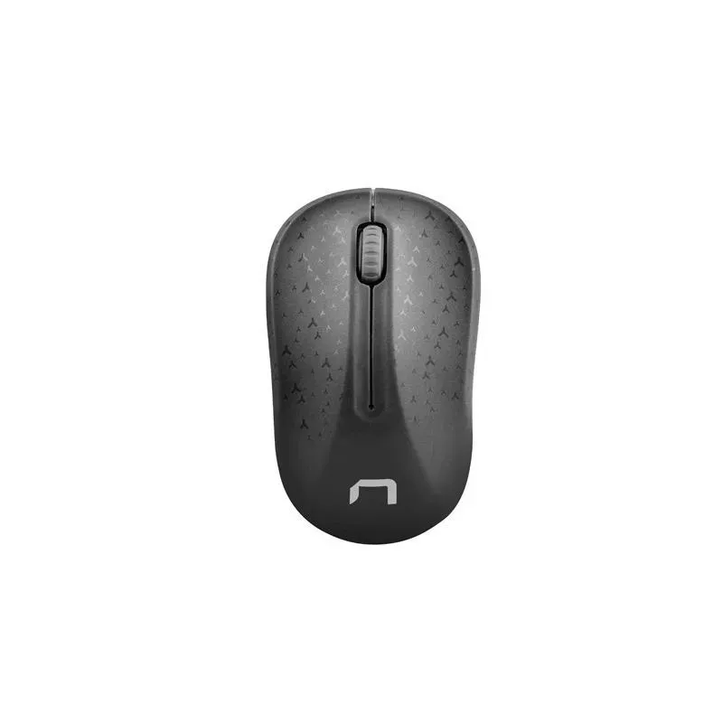 Mysz bezprzewodowa Natec Toucan optyczna 1600 DPI czarno-szara