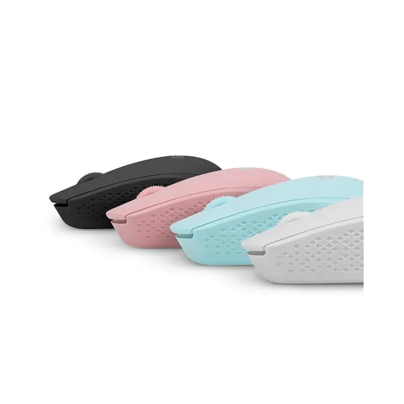 Mysz bezprzewodowa Natec Stork optyczna 1600 DPI różowa