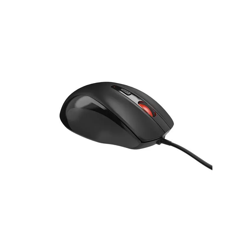 Mysz przewodowa Natec PIGEON 2 optyczna 4000dpi USB programowalna czarna