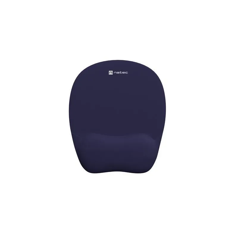 Podkładka pod mysz Natec Chipmunk Memory Foam ergonomiczna żelowa granatowa
