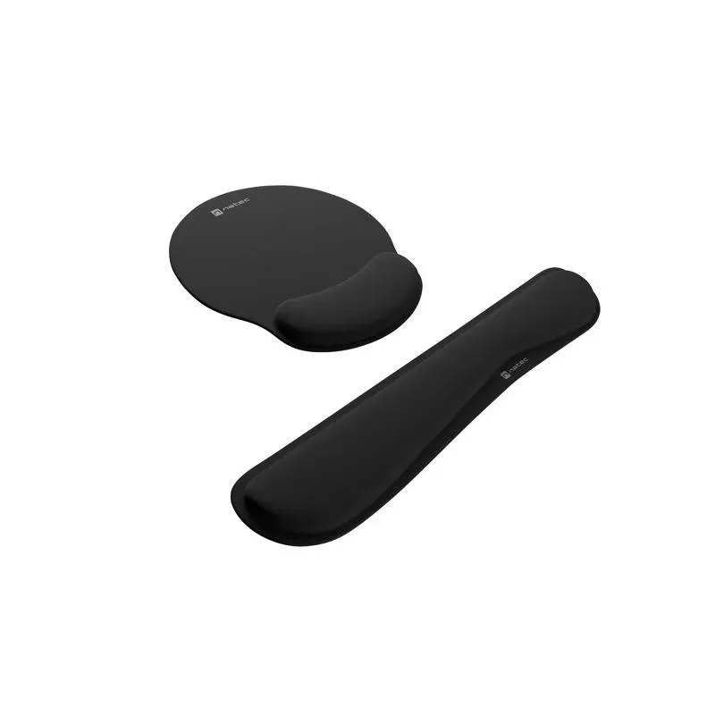 Podkładka pod mysz i Nadgarstek Natec Chimpunk 2-w-1 Zestaw Ergonomiczny