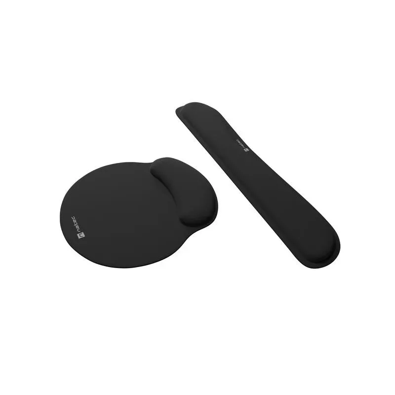 Podkładka pod mysz i Nadgarstek Natec Chimpunk 2-w-1 Zestaw Ergonomiczny