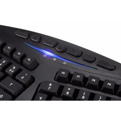Klawiatura przewodowa Perixx PERIBOARD 312 Backlit, Podświetlana,