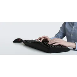 Klawiatura przewodowa Perixx PERIBOARD 312 Backlit, Podświetlana,