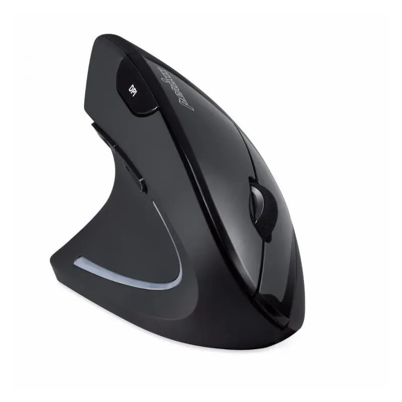 Mysz bezprzewodowa Perixx PERIMICE-713L optyczna wertykalna pionowa czarna