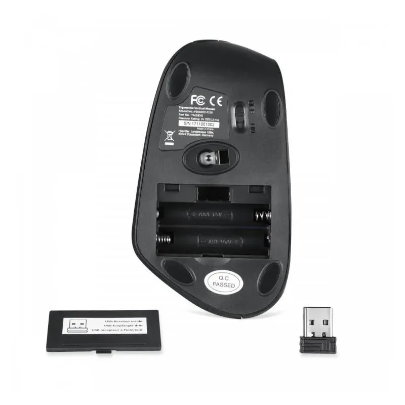 Mysz bezprzewodowa Perixx PERIMICE-715 II optyczna wertykalna pionowa