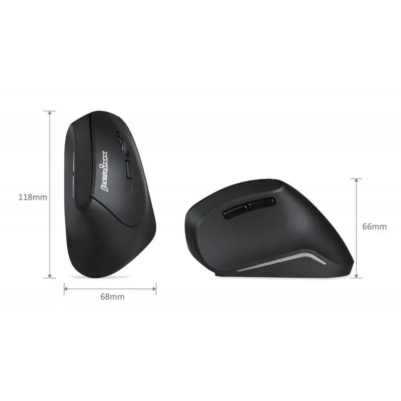 Mysz bezprzewodowa Perixx PERIMICE-715 II optyczna wertykalna pionowa