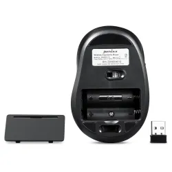 Mysz bezprzewodowa Perixx PERIMICE-721 optyczna 1600dpi 2.4 GHz, czarna,