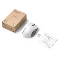 Mysz bezprzewodowa Perixx PERIMICE-621 optyczna 1600dpi 2.4 GHz, szara,