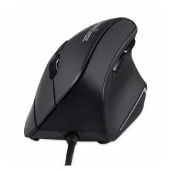 Mysz przewodowa Perixx PERIMICE-515 II optyczna wertykalna pionowa czarna