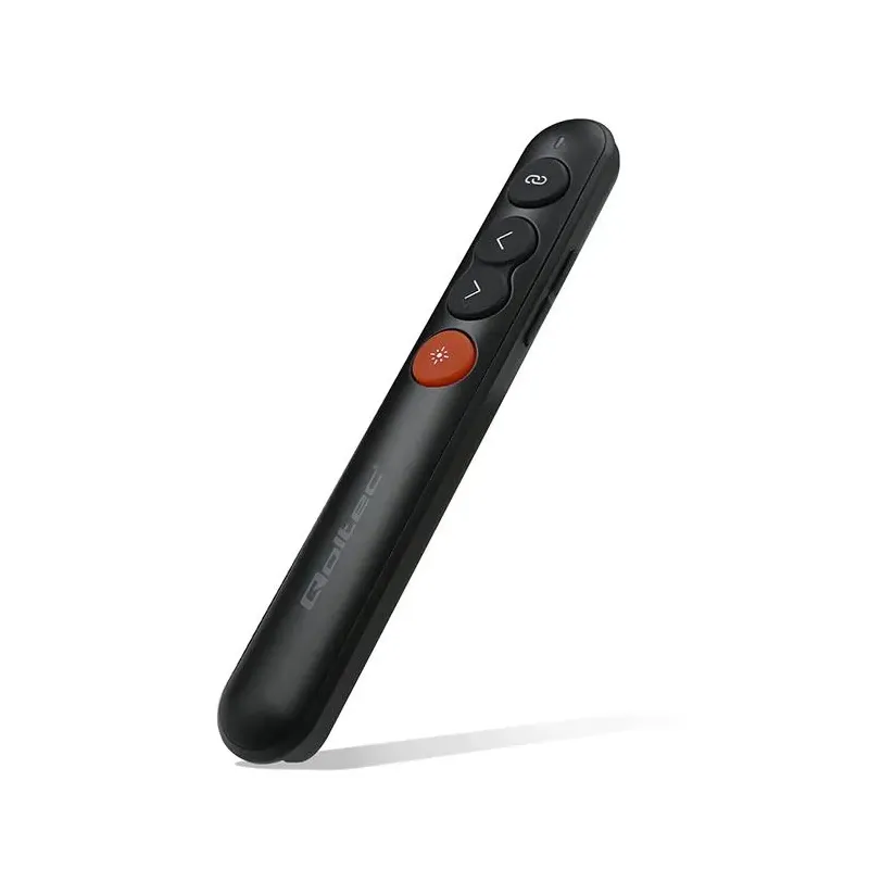 Wskaźnik Qoltec laserowy | Prezenter 4w1 | USB 3.0 | 2.4GHz | 100m