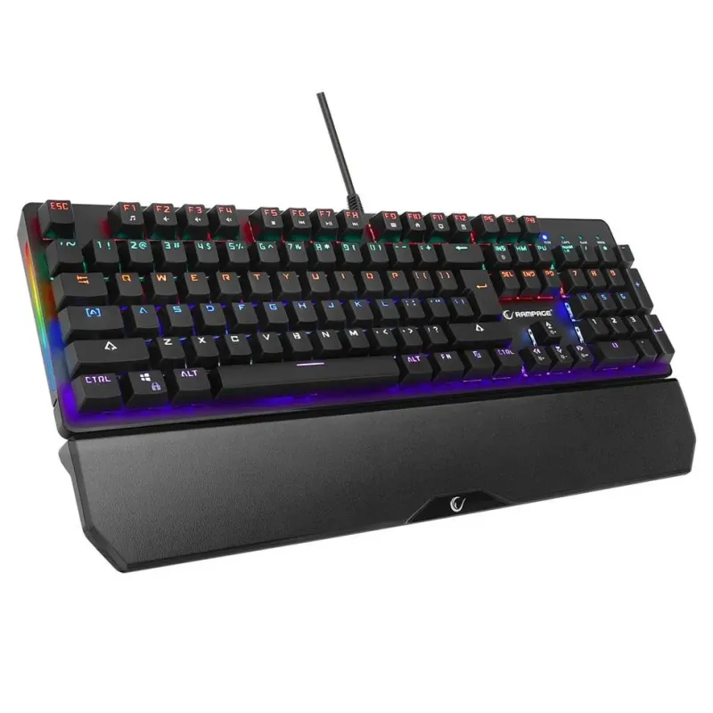 Klawiatura przewodowa Rampage KB-R86 gamingowa mechaniczna U… | PartsPC.pl