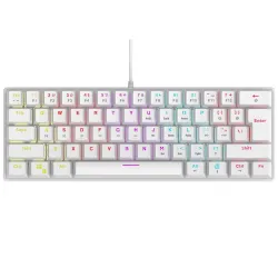 Klawiatura przewodowa Rampage PLOWERK60 gamingowa mechaniczn… | PartsPC.pl