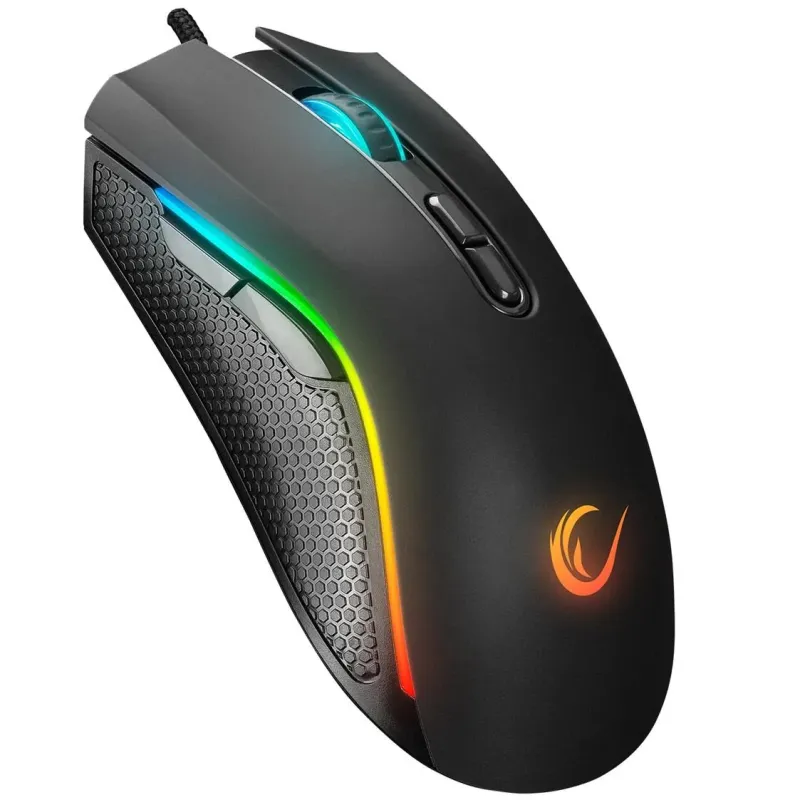 Mysz przewodowa Rampage SMX-R44V2 gamingowa 12800 DPI RGB LE… | PartsPC.pl