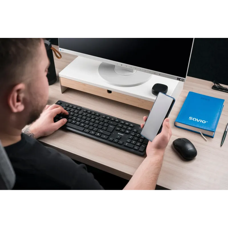 Klawiatura bezprzewodowa SAVIO KB-02