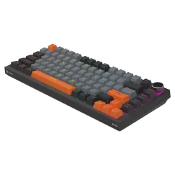 Klawiatura przewodowa SAVIO ASTRAL Black OUTEMU White Jade RGB 3 kolory